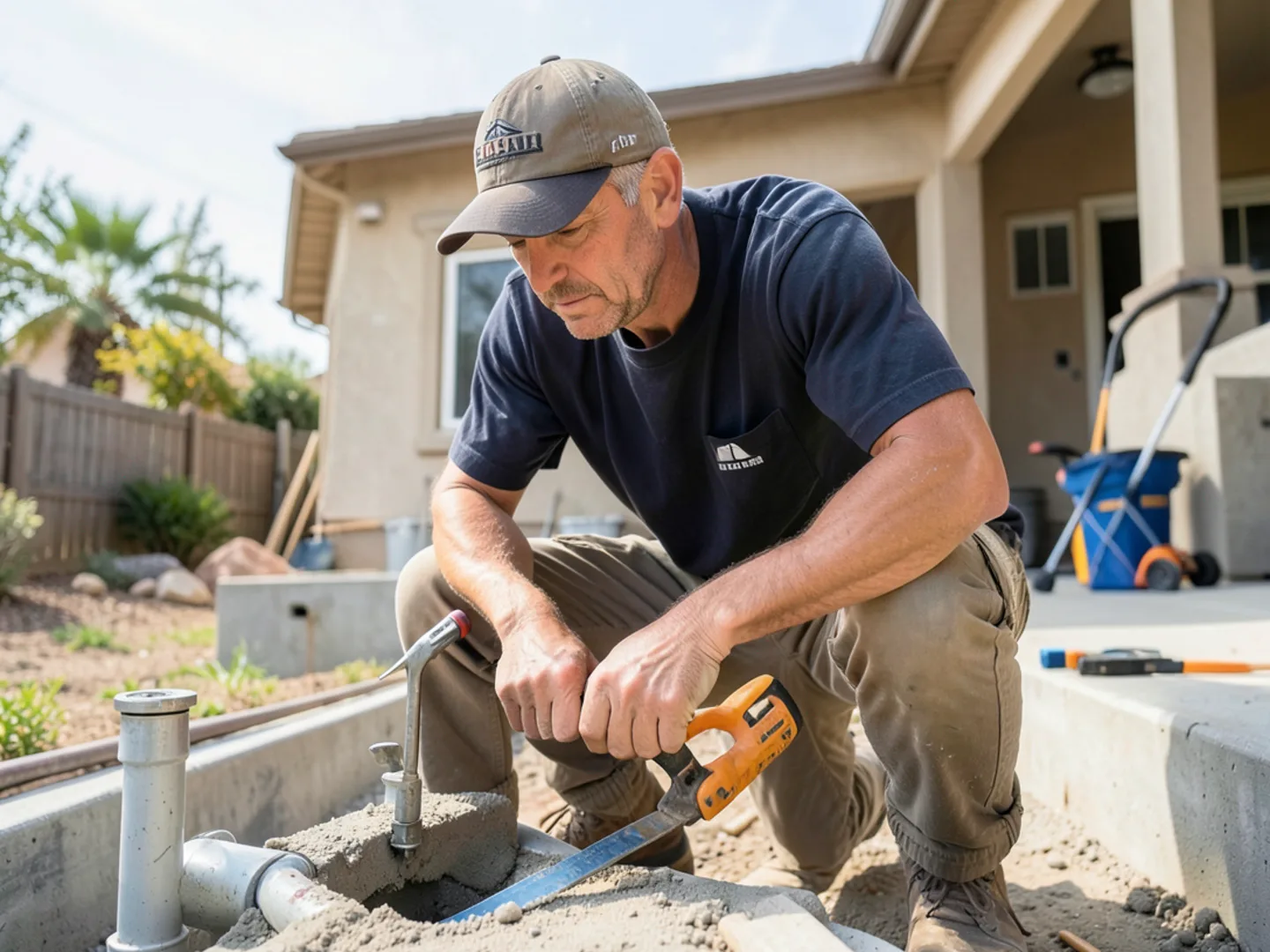 Slab leak acoustic detection and overhead PEX bypass reroutes in Lake Elsinore, CA