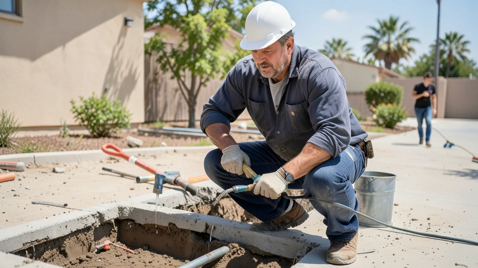 Slab Leak Detection & Repair in Corona, CA