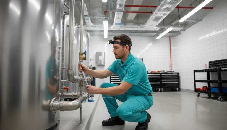 Commercial plumbing services
