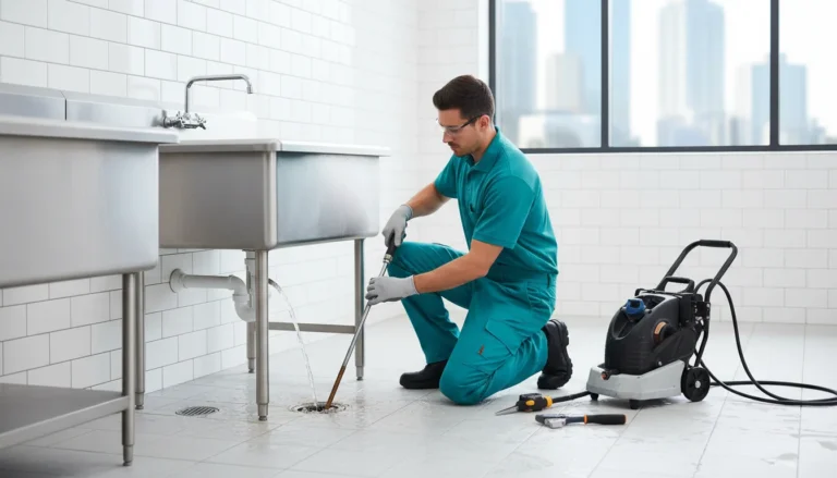 Drain cleaning & clog removal