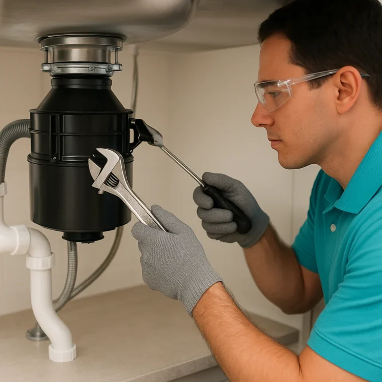 Garbage disposal repair