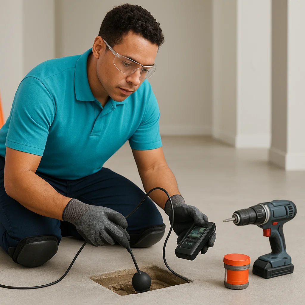 Plumbing Services slab leak detection & repair services - Corona